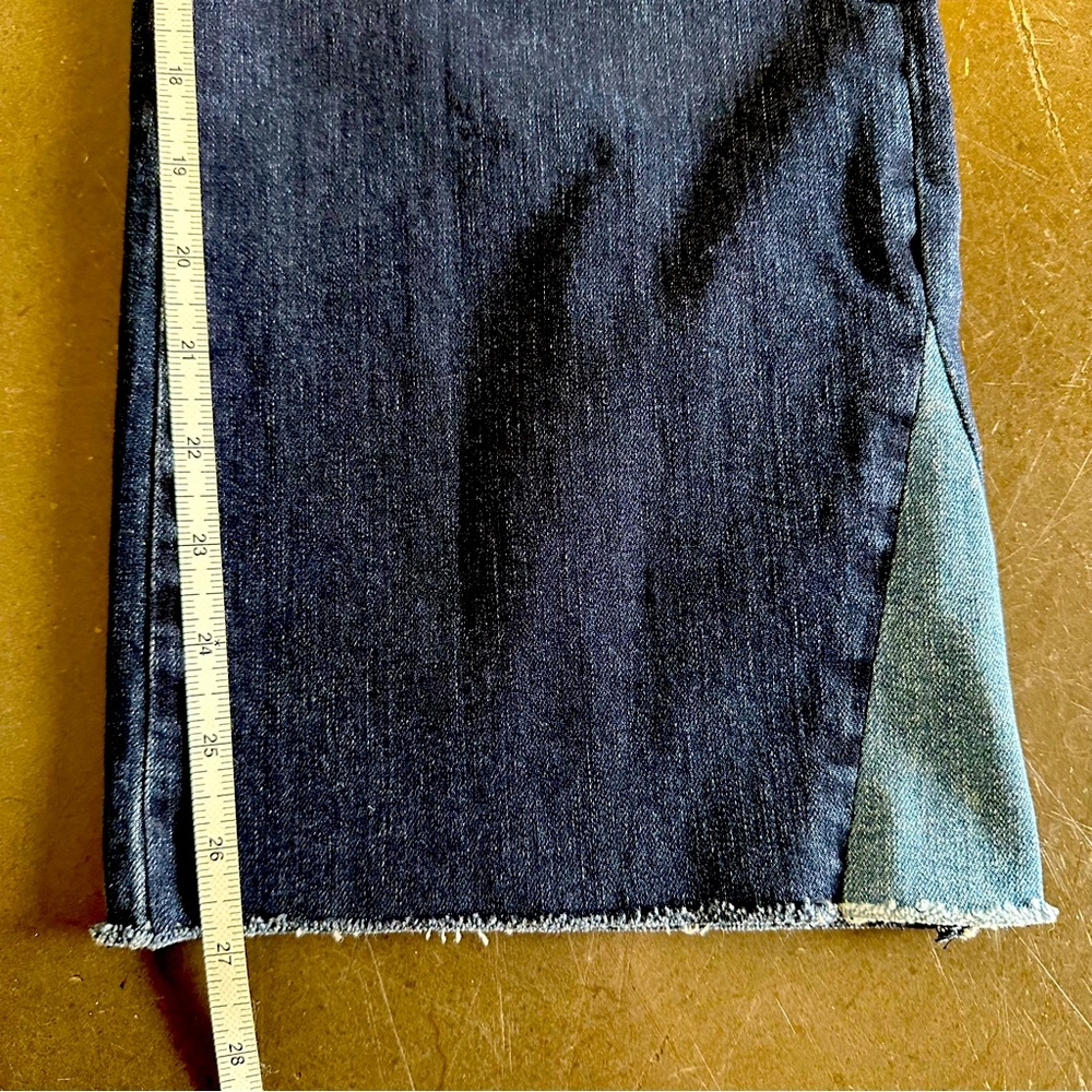 Anine Bing Patch Pocket Straight Leg Jeans - Picture 12 of 15